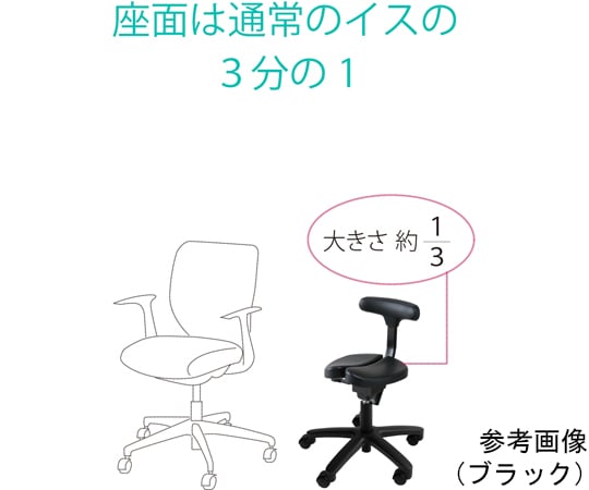 取扱を終了した商品です］アーユル・チェアー オクトパス ブラック