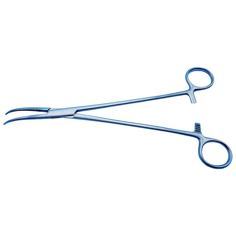 GS40 結紮・剥離鉗子 ルーメル 23cm 弱弯 縦スジ