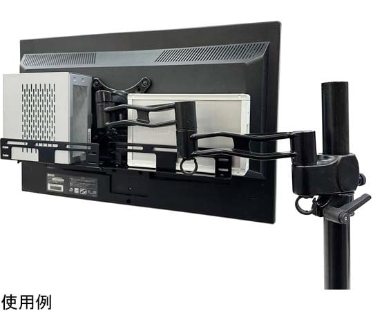 リアモニター 本体・アーム・ケーブルセット スマートアーム ポール・アームセット シングルノーリンク 汎用
