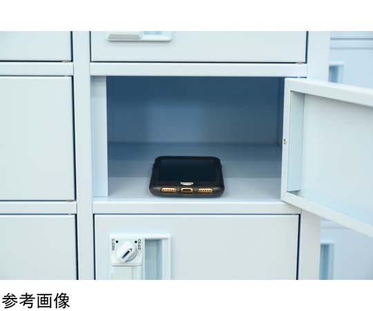 67-3054-34 抗菌貴重品ロッカー（2列10段）ダイヤル錠 NKBA-0210K