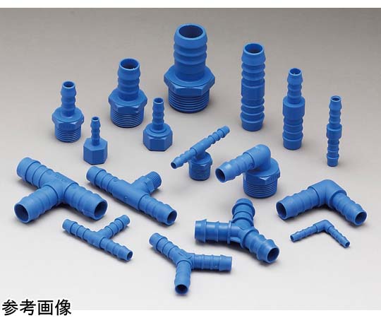 67-3078-49 TEFEN ナイロン66 タケノコ継手 メイルブランチティー 4mm