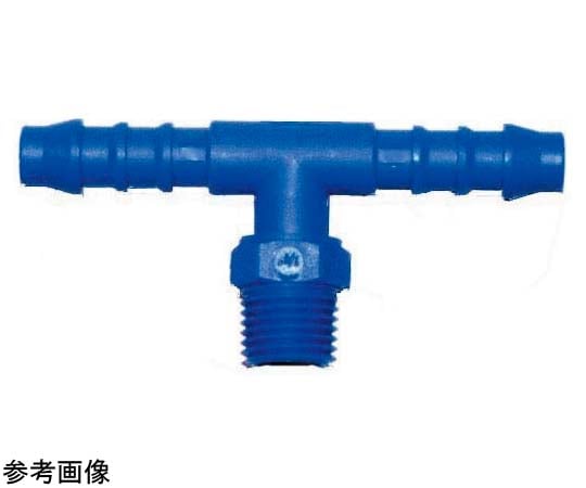 67-3078-49 TEFEN ナイロン66 タケノコ継手 メイルブランチティー 4mm