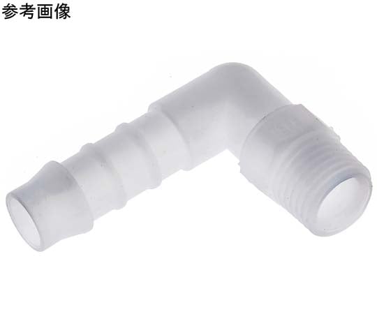 67-3079-64 TEFEN PVDFタケノコ継手 オスエルボ 5mm×R1/4 WHEM-0508