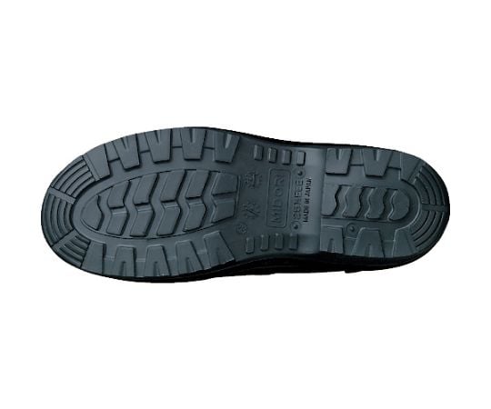 JIS規格認定 ラバーテック ゴム底静電安全靴 中編上 静電 ブラック 24.0cm　RT920S-24.0