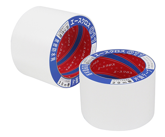 67-4520-68 エースクロス 011 白 75mm×20m 【AXEL】 アズワン