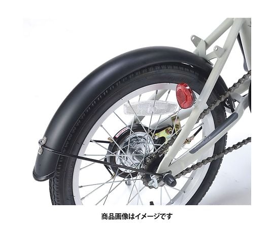 online shop アズワン(AS ONE) 折りたたみ自転車 ブラック M-100 BK 1