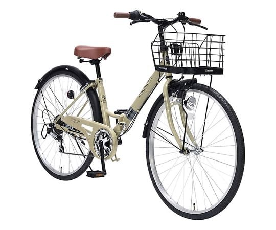 折りたたみシティサイクル 26インチ 6段変速 肉厚チューブ MC507