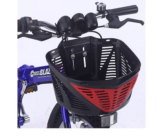 online shop アズワン(AS ONE) 折りたたみ自転車 ブラック M-100 BK 1