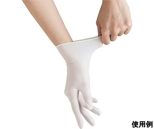 ニトリル手袋　粉無　Ｍ　700枚 67-4732-59 ニトリル手袋 粉無 白 L 100枚 3710-2418 【AXEL】 アズワン