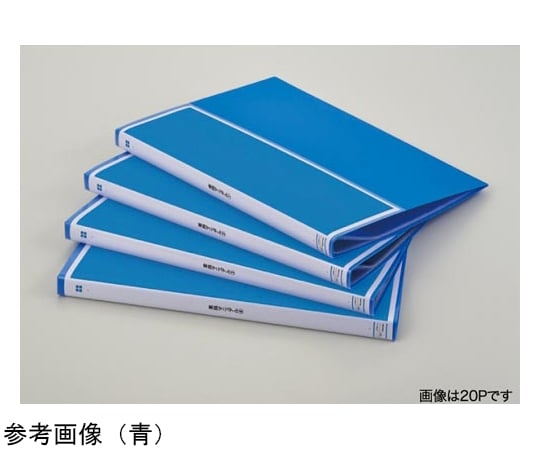 タイトルプリントクリヤーブック 固定 10P 桃