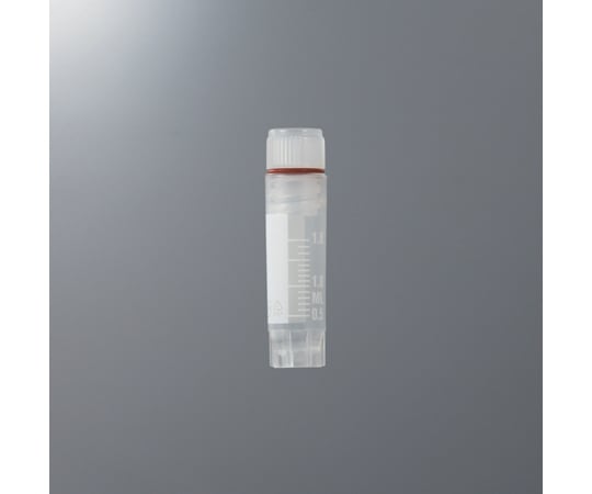 クライオバイアル（インナーキャップ）2.0mL 自立型 滅菌済 100本×5袋入　T301-2