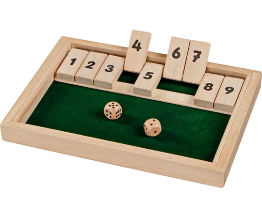 67-4744-73 クラシックゲーム シャットザボックス 60862 【AXEL】 アズワン