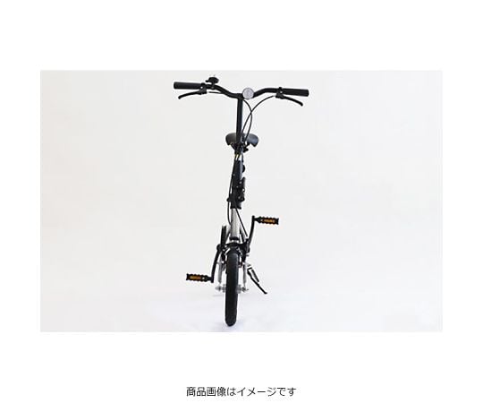 67-4747-57 折りたたみ自転車 12インチ ノーパンクタイヤ LED