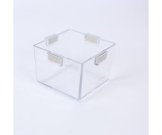 67-4747-72 誤操作防止スイッチカバー（マグネット） 透明 四角型