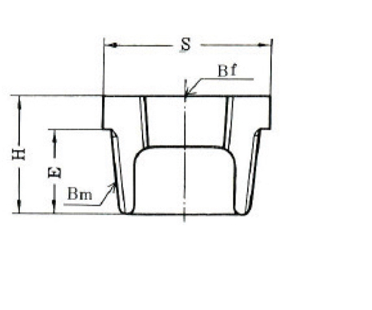 銅合金 ブッシング BC BU1x1/2　BC-6