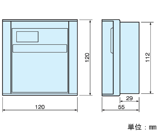 チノー 壁取付形酸素計 センサ部 MG2101-000-