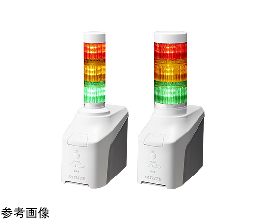 67-5230-25 ネットワーク制御信号灯 φ40 段数：5 ACアダプタ同梱