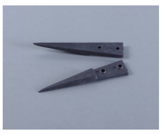 67-5232-43 ファイバーチップピンセットESD-259用交換チップ 130mm 1組