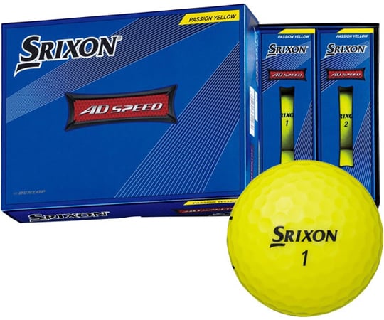 ダンロップ(DUNLOP) でけ ゴルフボール SRIXON AD SPEED3 2024年