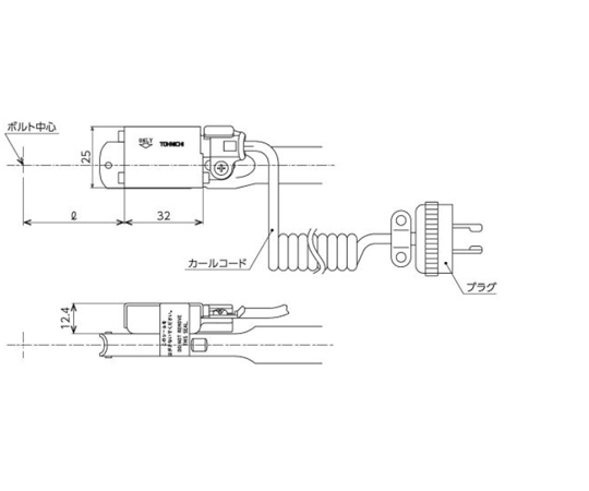 67-5270-43 単能型LS付手動式トルクレンチ（トルクフリー）RSPLS型