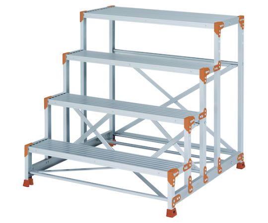 Danchi 作業用踏台 FGN型 4段 標準タイプ ピカコーポレイション 【AXEL