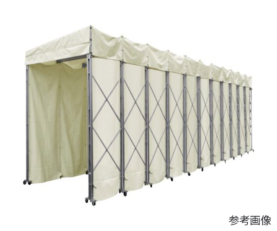 67-5639-24 伸縮移動式テント 67-5639-24 伸縮移動式テント