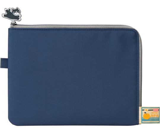 にゃんシーン フラットポーチ A2222シリーズ LIHITLAB 【AXEL】 アズワン