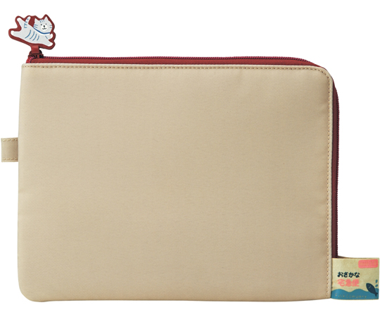にゃんシーン フラットポーチ A2222シリーズ LIHITLAB 【AXEL】 アズワン
