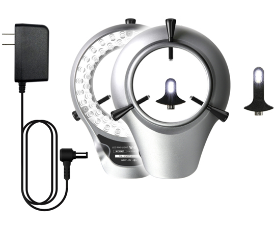 アズワン 実体顕微鏡用LED照明装置 (1個)(MIC-206) 目安在庫=△：いぃ