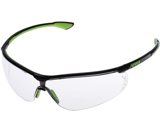 67-6631-23 EN規格品 保護めがね X-9193 uvex sportstyle ブラック