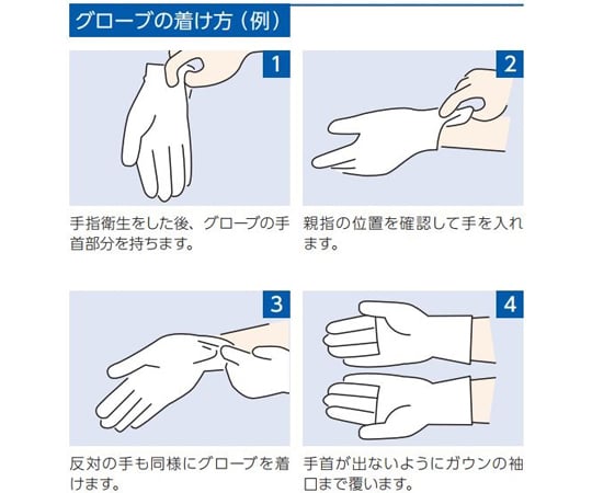 67-6645-38 ハンドプロニトリルグローブ M 1セット(300枚×10箱入