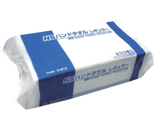 67-6646-72 ハンドタオル レギュラー 1セット(200枚×35袋入