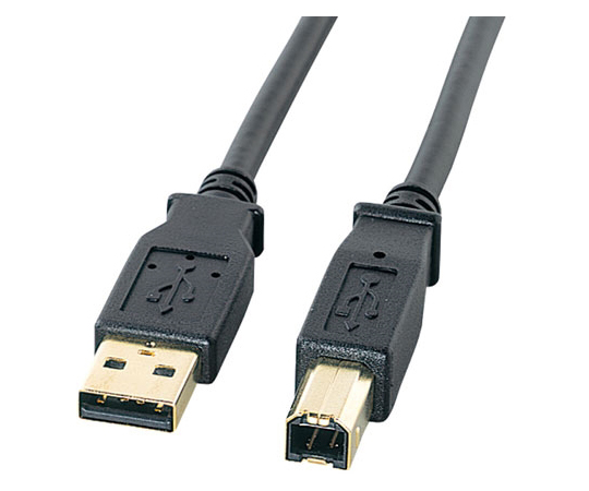 USB2.0ケーブル ブラック 1.5m　KU20-15BKHK2