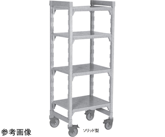 キャンブロ カムシェルビング(R) プレミアムシリーズ ソリッド型可動式4段セット 1520×460×H1700mm　CPMU186067S4