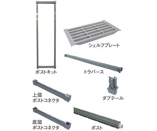 代引き不可 カムシェルフ CS2436SK(CPSK2436S1) 610×910mm ソリッド