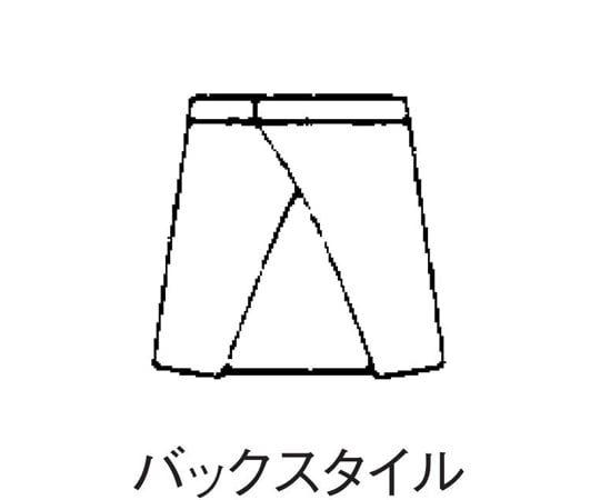 ショートエプロン ブルー　T-6878 C-3 ﾌﾞﾙｰ