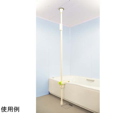 67-7086-07 マスカット ポールタイプⅡ グリップ 緑2個・リングアーム