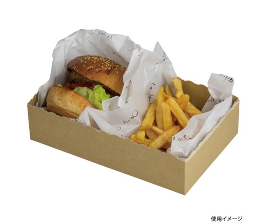 軽食用 ジッパーBOX FSR L【weeco】 100枚　10-406FSR