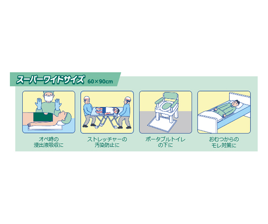 67-7220-29 サルバ 吸水シート スーパーワイドサイズ 1500mL 25 67-7220-29 サルバ 吸水シート スーパーワイドサイズ 1500mL 25