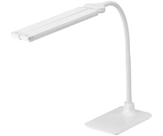 値下げ‼️電気スタンド 67-7227-70 LED2灯スタンドライト調光機能付き SDL13D01WH 【AXEL