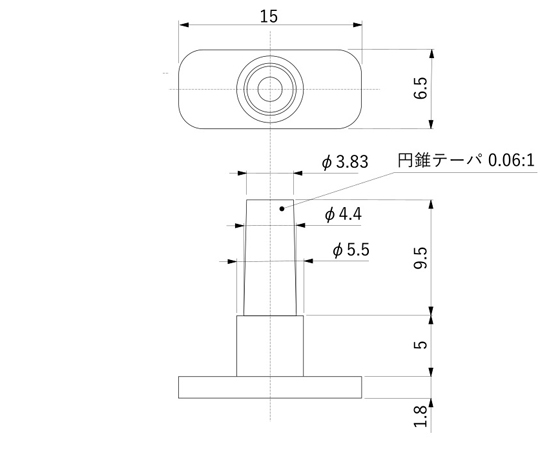 67-7230-66 BSディスポーザブル血圧計カフ シリーズF（不織布）新生児-#5 A26コネクタ付き 5個入 Y000DSN1-5 【AXEL】  アズワン