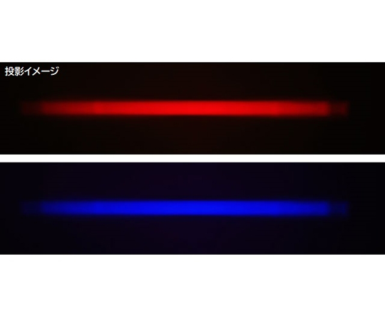 67-7312-33 LED描画灯（ライン）青 DC12～48V NB04L-D48WFDB
