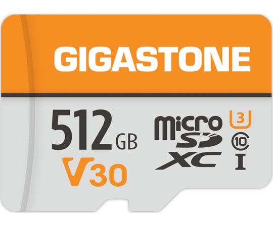 Gigastone ギガストーン 512GB マイクロ SDカード