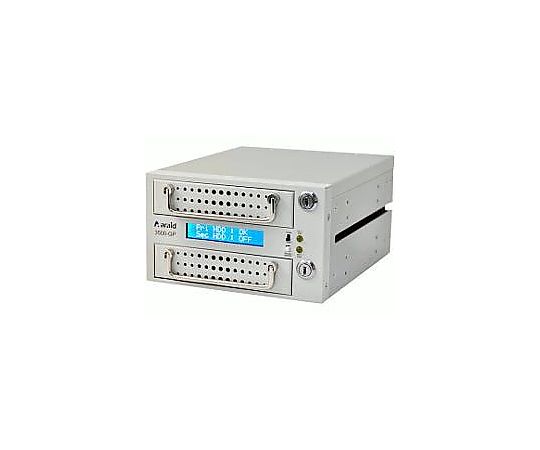 67-7441-70 2bays SATA to SATA LCD付内蔵型ミラーユニット メタルTRAY