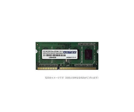 Mac用 DDR3L-1866 204pin SO-DIMM 4GB 低電圧 1.35V　ADM14900N-L4G