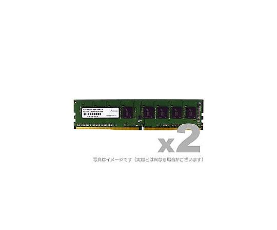 67-7459-96 DOS/V用 DDR4-2400 UDIMM 16GB ADS2400D-16G 【AXEL】 アズワン