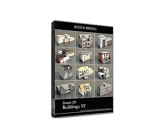 67-7513-02 DOSCH 3D：Buildings V2 D3D-BUV2 【AXEL】 アズワン