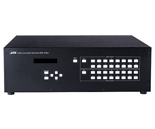 familiar 3点セット　90&100斉須 67-7634-29 4K@60対応 モジュラー型マトリクススイッチャー FDX