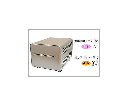 ［取扱停止］海外国内用型変圧器220-240V/1500VA　NTI-20