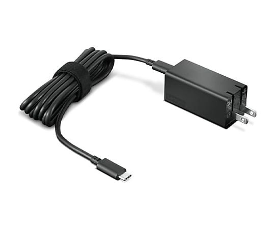 取扱を終了した商品です］Lenovo 65W USB Type-C トラベル ACアダプター 40AW0065WW 67-7686-12 【AXEL】  アズワン